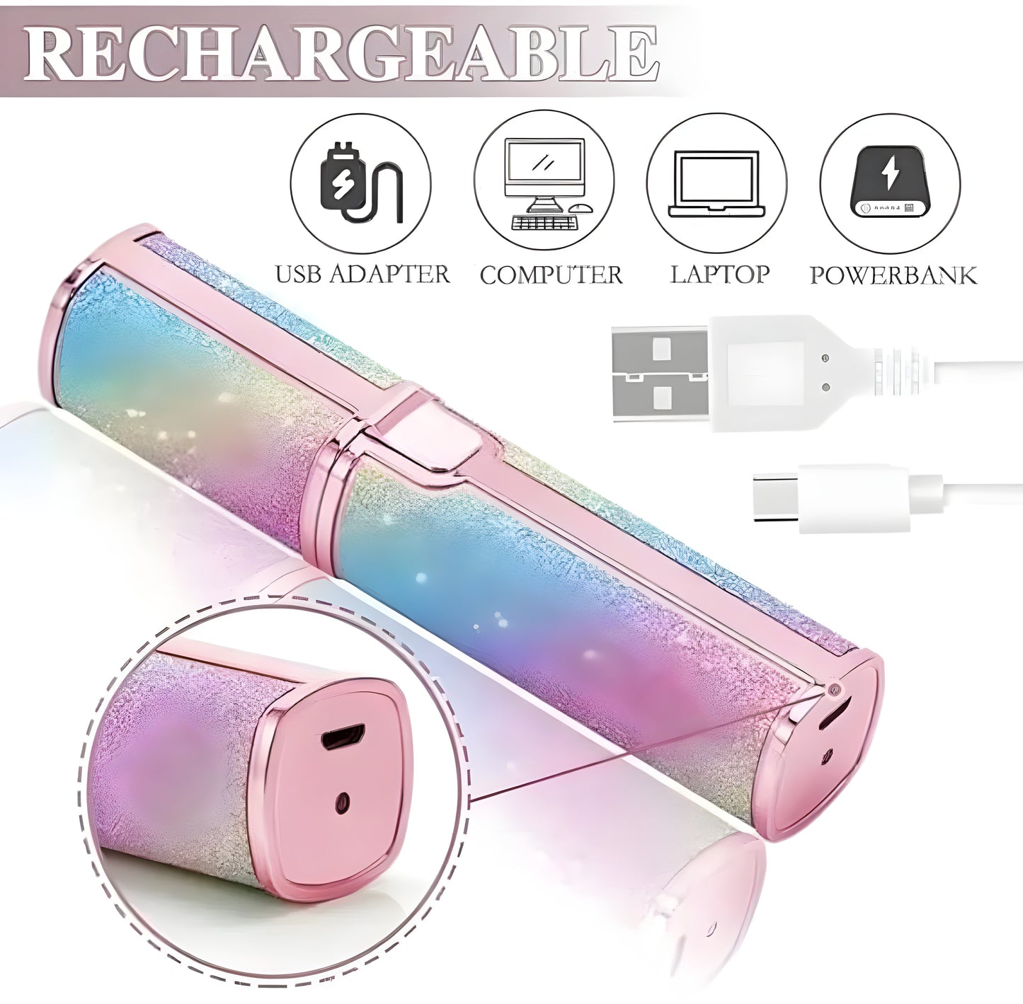 Easy-To-Clean Women's Eyebrow Hair Trimmer – Portable & Precision Grooming