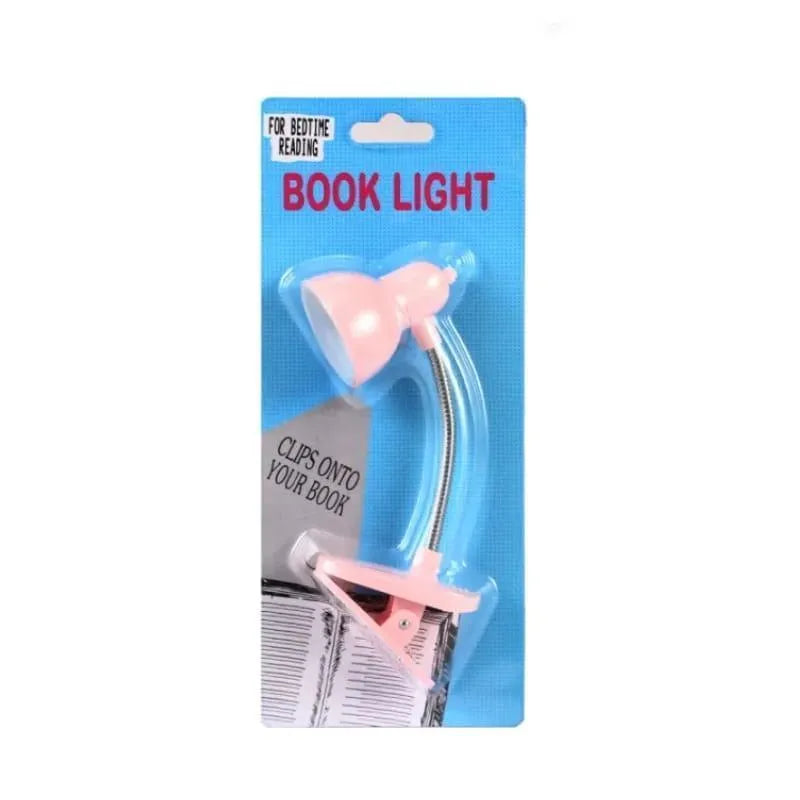 Mini LED Book Reading Lamp – 360° Adjustable Clip-On Desk Light, Eye-Friendly & Portable, Perfect Gift for Book Lovers