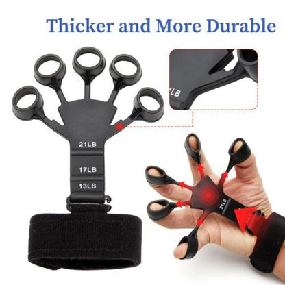 Finger Gripper Hand Strength Trainer – Adjustable Grip Exerciser for Fitness & Rehab