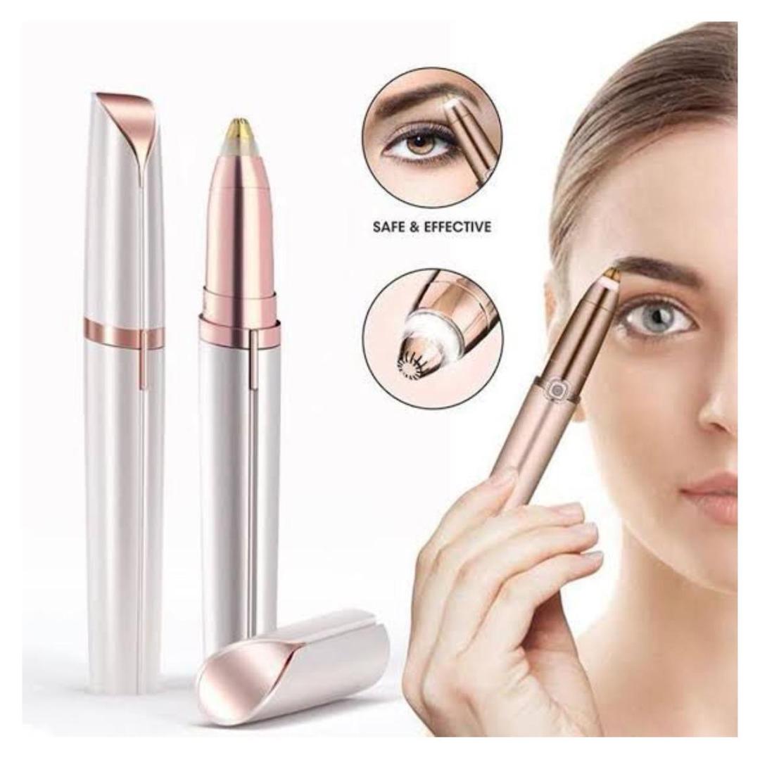 Flawless Eyebrow Hair Remover Pen – Rechargeable Precision Trimmer for Perfect Brow Shaping