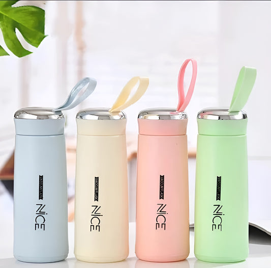 Transparent Gym Water Bottle 400 ML – Fitness & Workout Bottle for Gym Enthusiasts