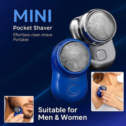 Mini Electric Shaver – Portable Rechargeable Razor for Travel