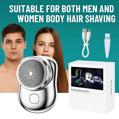 Mini Electric Shaver – Portable Rechargeable Razor for Travel