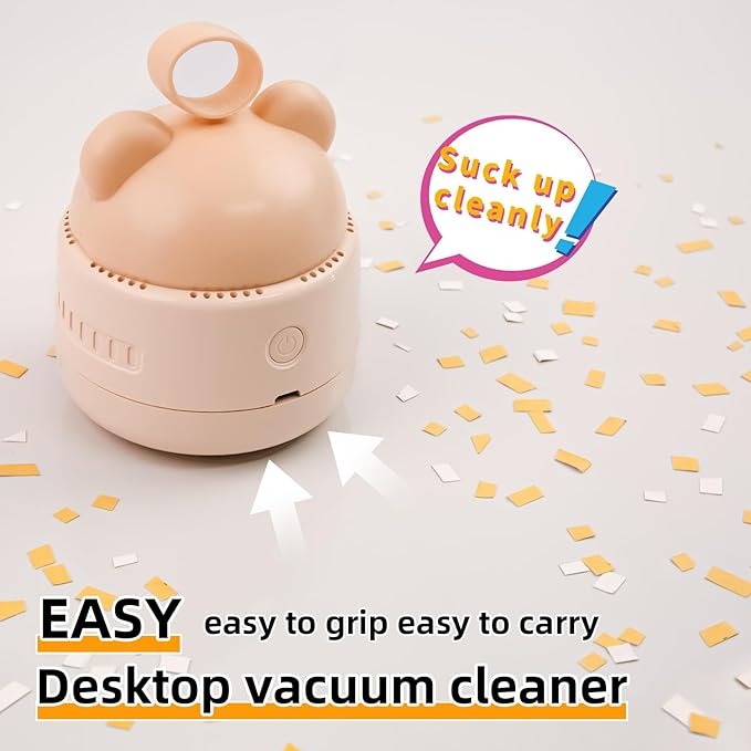 Mini Keyboard & Desk Vacuum Cleaner