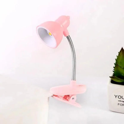 Mini LED Book Reading Lamp – 360° Adjustable Clip-On Desk Light, Eye-Friendly & Portable, Perfect Gift for Book Lovers