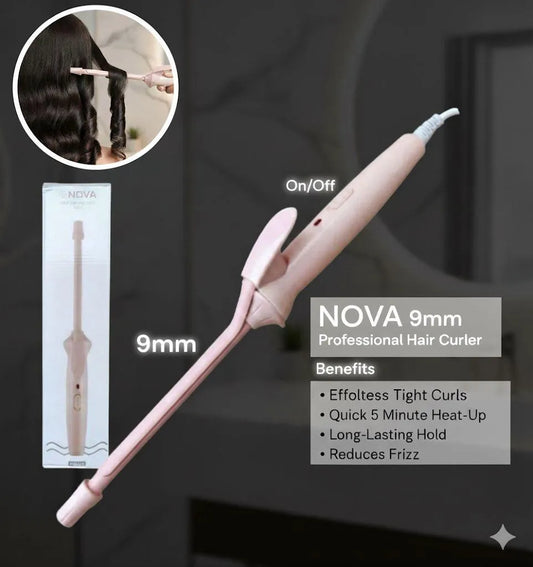 Nova Curling & Hair Straightening Iron NHC-618 – Professional Styling Tool
