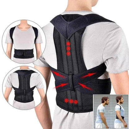 Posture Corrector Belt – Back Support Brace for Straight Spine & Pain Relief
